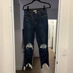 L’Agence Ripped Blue Jeans - Size 27